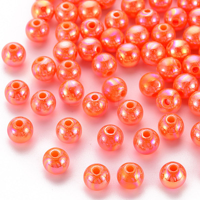 Opaque Acrylic Beads MACR-S370-D8mm-20-1