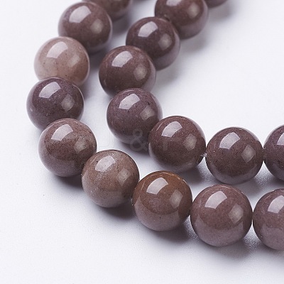 Natural Purple Aventurine Beads GSR025-1