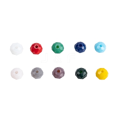 Opaque Solid Color Glass Beads EGLA-X0006-01D-6mm-1