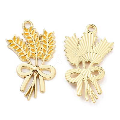 Alloy Enamel Pendants X-ENAM-D051-07G-1