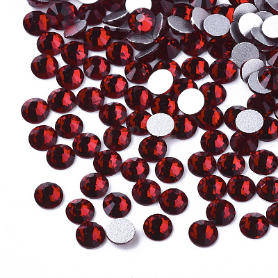Glass Flat Back Rhinestone Cabochons RGLA-S002-20SS-23-1