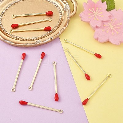 10Pcs Rack Plating Alloy Enamel Pendants FIND-YW0007-85-1
