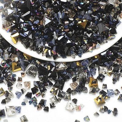 Opaque & Transparent Glass Beads GLAA-G109-01H-1