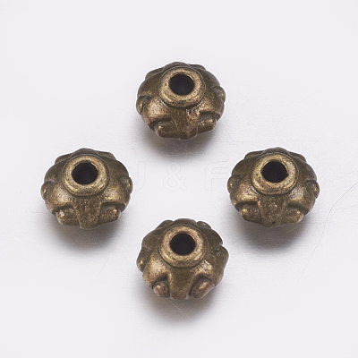 Tibetan Style Spacer Beads TIBEB-A24612-AB-FF-1