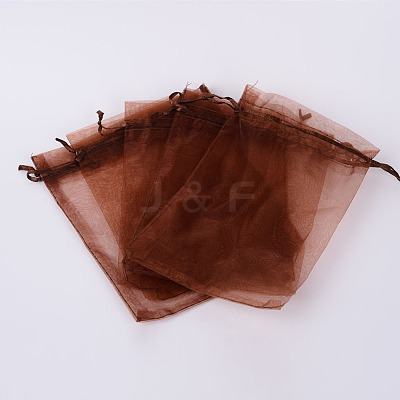 Organza Gift Bags with Drawstring X-OP-R016-13x18cm-12-1