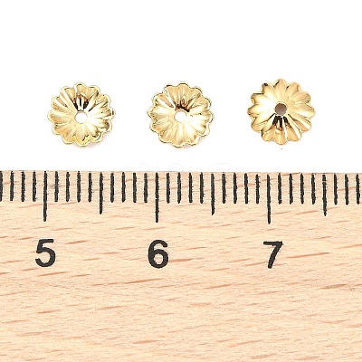 SHEGRACE Brass Beads Caps XGRPCU721-281G-1