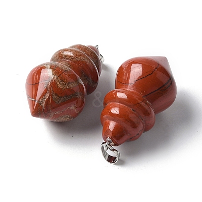 Natural & Synthetic Mixed Gemstone Pendants G-C187-04-1