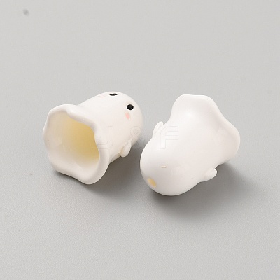 Opaque Acrylic Beads LS-MACR-WH20003-01I-1