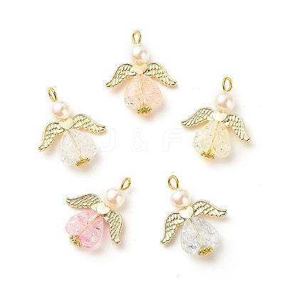 Transparent Acrylic Pendants X-PALLOY-JF01568-1