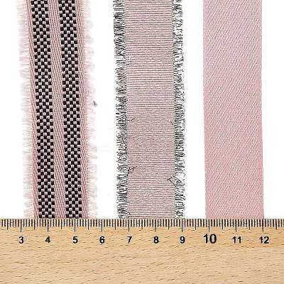 9 Yards 3 Styles Polyester Ribbon SRIB-A014-B10-1
