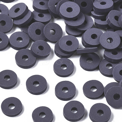 Handmade Polymer Clay Beads CLAY-Q251-6.0mm-B04-1
