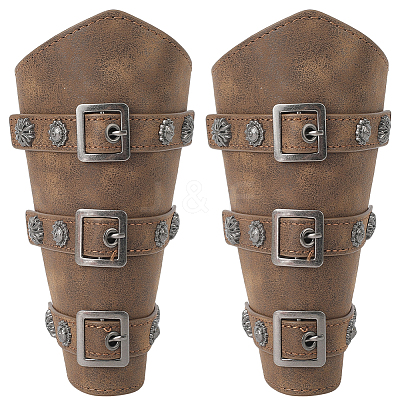 Imitation Leather Cuff Cord Bracelets AJEW-WH20033-034A-1