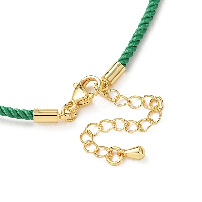 2MM Round Nylon Milan Cord Necklace Makings LS-MAK-F038-C29-G-1