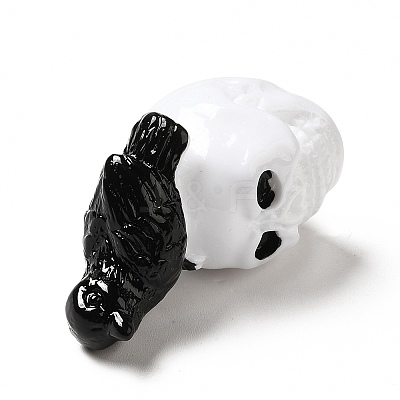 Halloween Theme Opaque Resin Cabochons RESI-K019-002B-1
