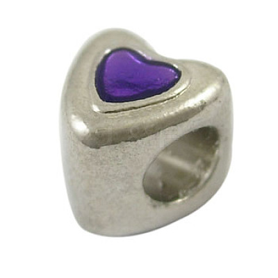 Alloy European Beads LS-LFD8290Y-1-1