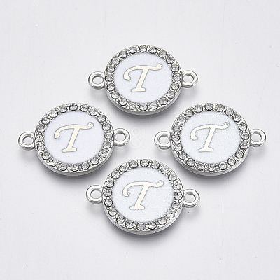 Alloy Enamel Links Connectors ENAM-TAC0003-01S-04T-1