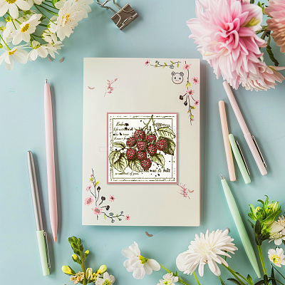 PVC Plastic Clear Stamps DIY-WH0631-0748-1