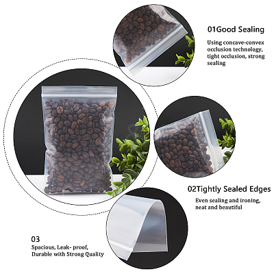 Heavy Duty Plastic Zip Top Bags OPP-WH0005-12E-1