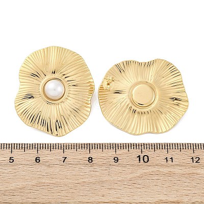 304 Stainless Steel Stud Earrings EJEW-B108-10G-1
