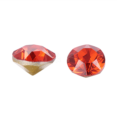 K9 Glass Rhinestone Cabochons RGLA-G005-4.8mm-M-1