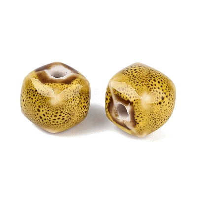 Vintage Handmade Porcelain Beads PORC-N013-18-21-1