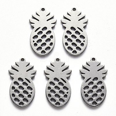 Non-Tarnish 304 Stainless Steel Pendants STAS-N092-86A-1