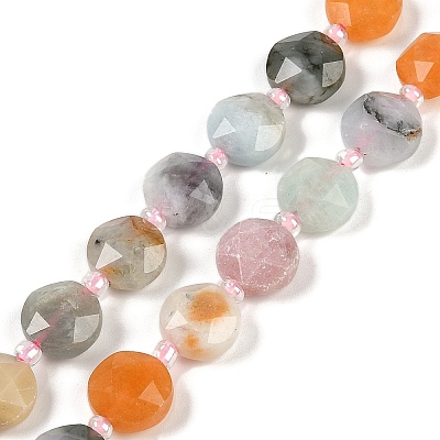 Natural Mixed Gemstone Beads Strands G-C116-A30-01-1