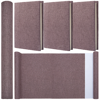 DIY Imitation Linen Fabric DIY-WH0349-139M-1