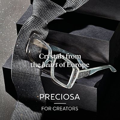 Preciosa® MAXIMA Crystal No Hotfix Flatback Stones Y-PRC-NSS6-31110-1
