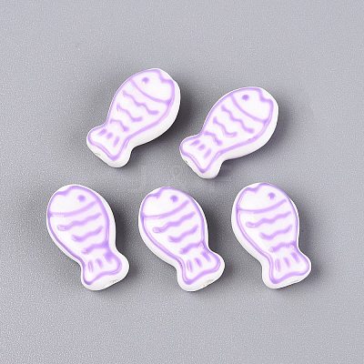 Handmade Porcelain Ceramic Beads PORC-Q005-05F-1