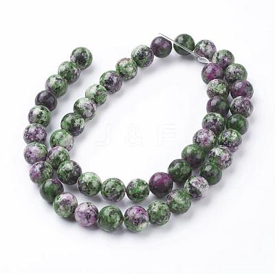 Natural Gemstone Beads Strands X-G-G086-8mm-1-1