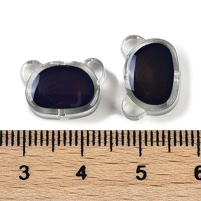 Two Tone Glass Mood Beads GLAA-Z007-09B-1