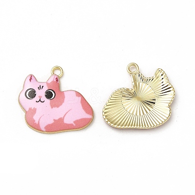 Alloy Enamel Pendants ENAM-M046-11G-F-1