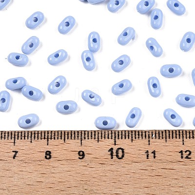 Opaque Acrylic Beads MACR-T048-02S-1