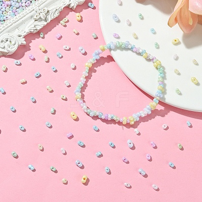 45g 9 colors Glass Seed Beads SEED-YW0002-54B-1