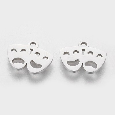 Non-Tarnish 201 Stainless Steel Charms STAS-S105-T156-1