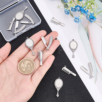 304 Stainless Steel Pendants STAS-UN0012-93P-1