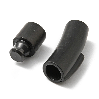 304 Stainless Steel Bayonet Clasps STAS-I013-6mm-B-1-1