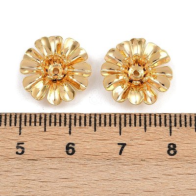 Brass Bead Caps KK-F910-24G-06-1