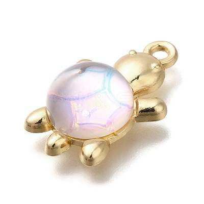 Acrylic Alloy Pendants FIND-M041-03C-1