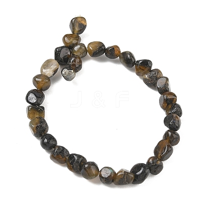 Natural Larvikite Beads Strands GG-CBA9392-24-1