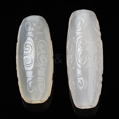 Natural Grey Agate Beads G-S359-340A-1