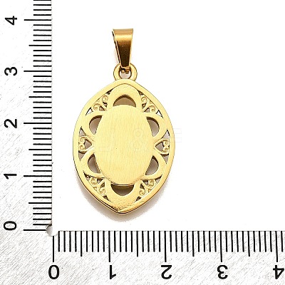 304 Stainless Steel Pendants STAS-B086-09D-G-1