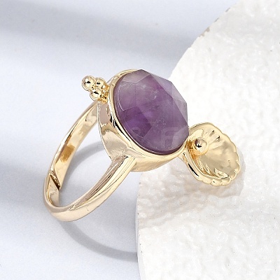 Brass Cuff Rings for Women GG-CBA7610-10G-08-1