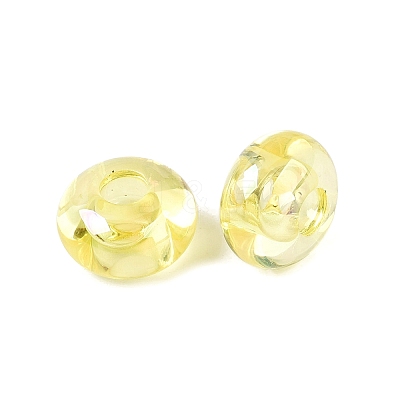 Transparent Acrylic European Beads OACR-E033-20J-1
