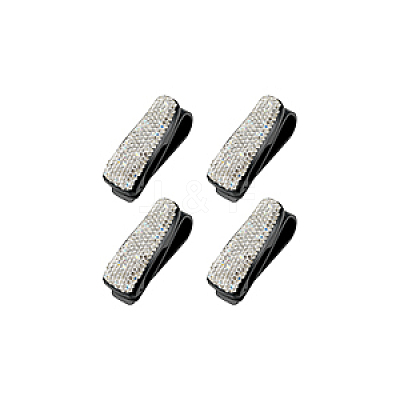 4Pcs Plastic Glasses Holders for Car Sun Visor AJEW-AN0007-28-1
