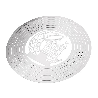 Ramadan & Eid Mubarak Theme 201 Stainless Steel Connector Charms/Links STAS-TA0005-95-1