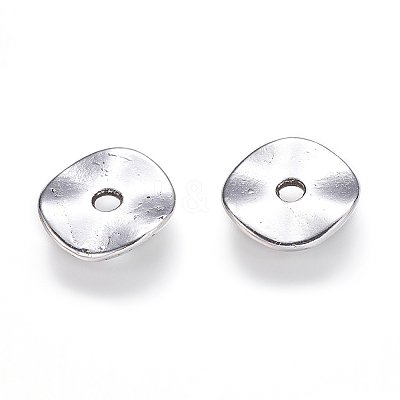 Tibetan Style Alloy Wavy Spacer Beads LS-LF9350Y-1