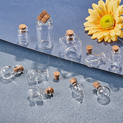 Glass Bottles AJEW-SC0001-11-1
