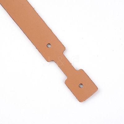 Cowhide Leather Keychain LS-KEYC-WH0018-39D-1